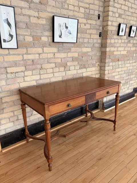 Antique writing desk at The Harlow Exchange
